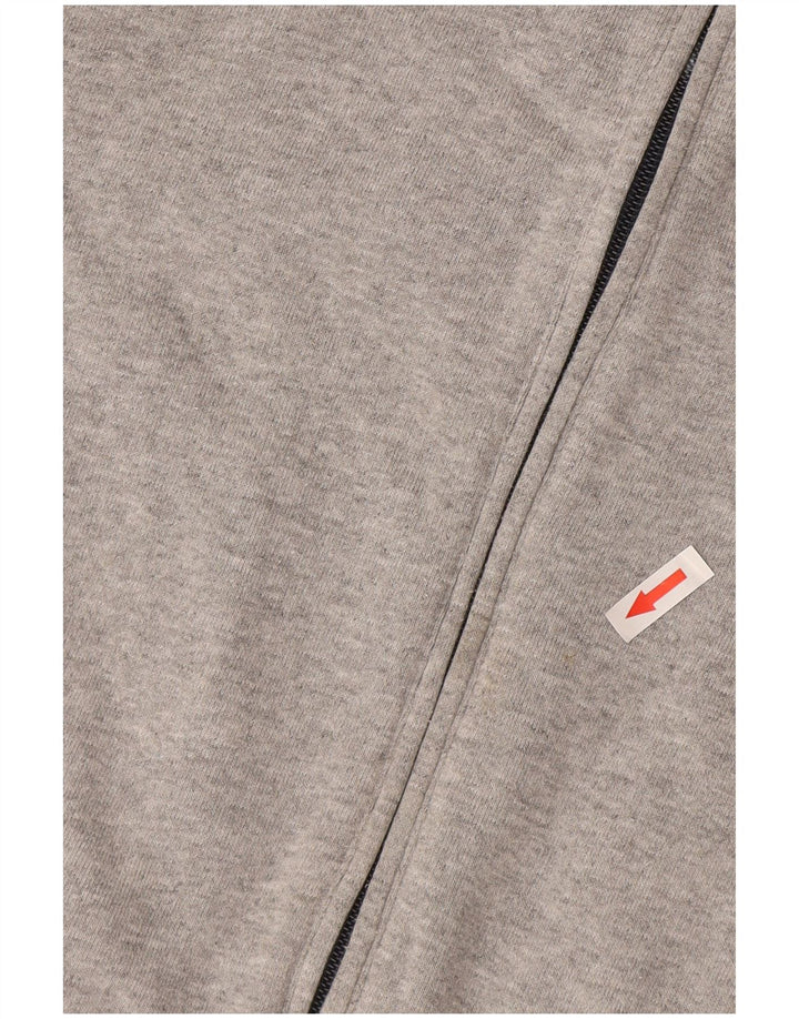 Giacca da tuta da uomo Champion in cotone color block grigio medio