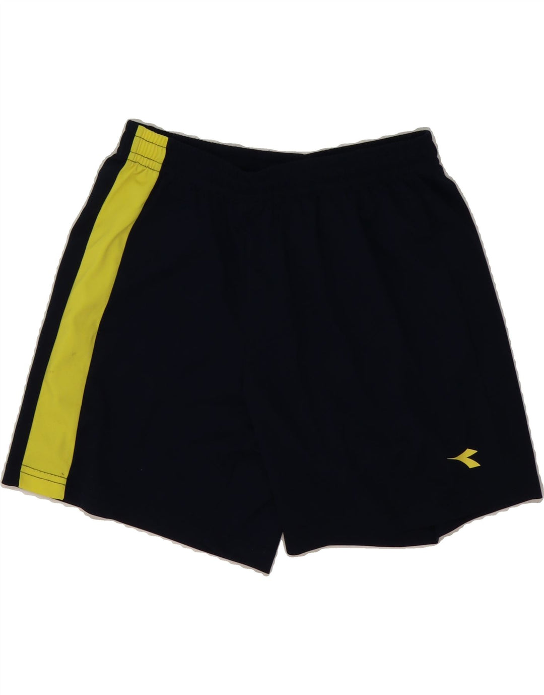 DIADORA Mens Sport Shorts Large  Navy Blue Colourblock Polyester Vintage Diadora and Second-Hand Diadora from Messina Hembry 