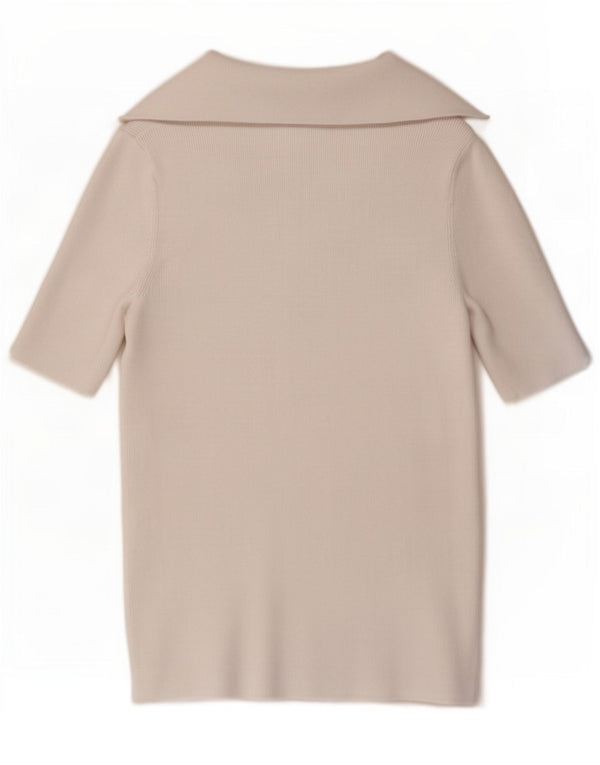 Polo da donna Marks & Spencer UK 6 XS cotone bianco