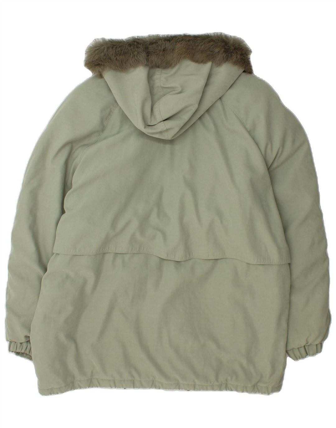 VINTAGE Womens Oversized Windbreaker Jacket UK 18 XL Green Argyle/Diamond Vintage Vintage and Second-Hand Vintage from Messina Hembry 