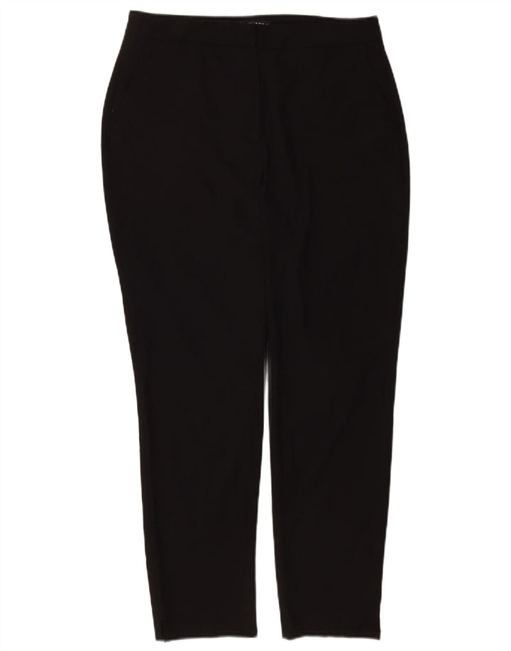 Pantaloni corti slim da donna Zara EU 38 Small W28 L26 poliestere nero