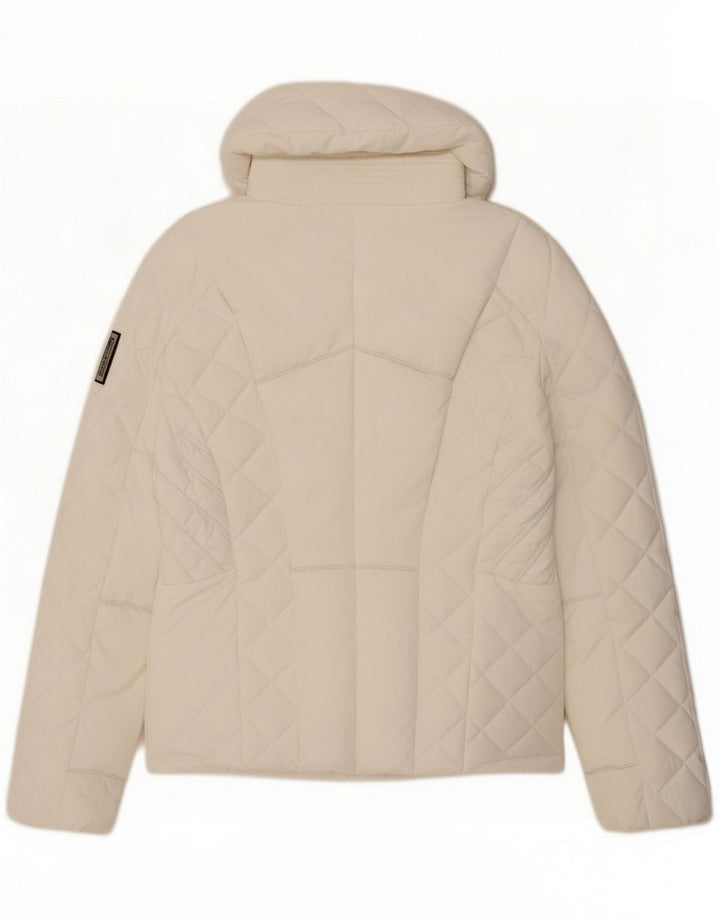 Giacca imbottita da donna Byblos IT 44 Poliestere bianco medio
