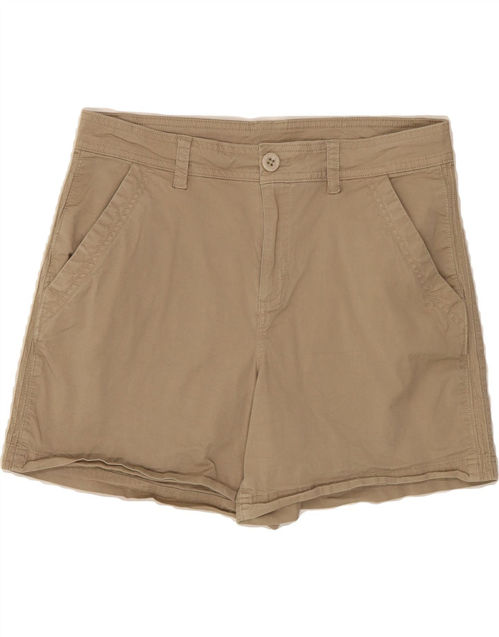 EDDIE BAUER Womens Chino Shorts US 10 Large W30 Beige Cotton Vintage Eddie Bauer and Second-Hand Eddie Bauer from Messina Hembry 