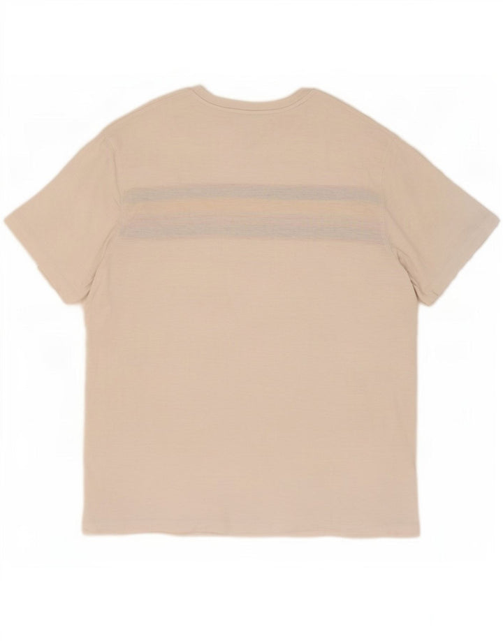 T-shirt da uomo Fat Face Top 2XL cotone color block bianco