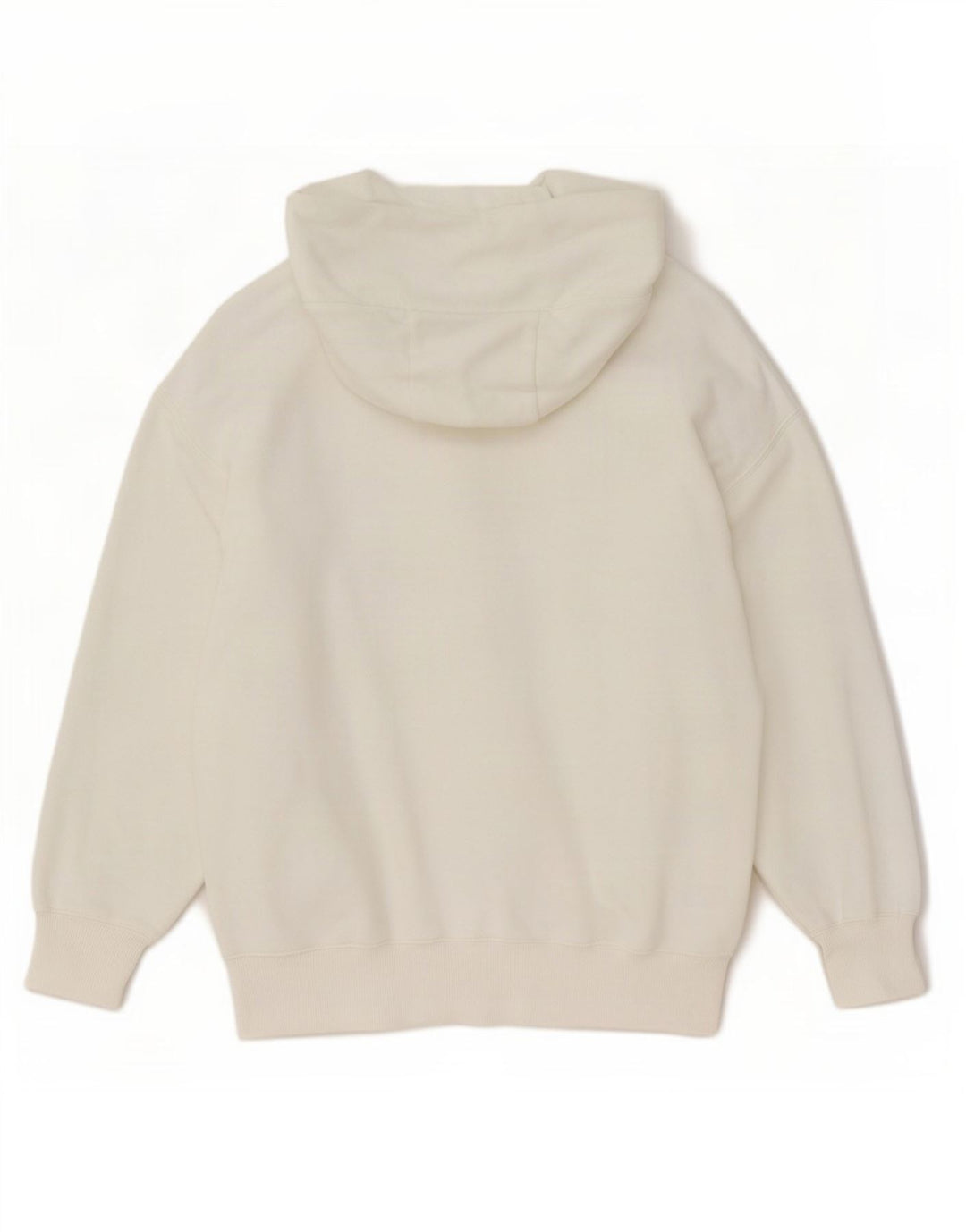 Maglia con cappuccio da donna Nike UK 14 cotone bianco medio