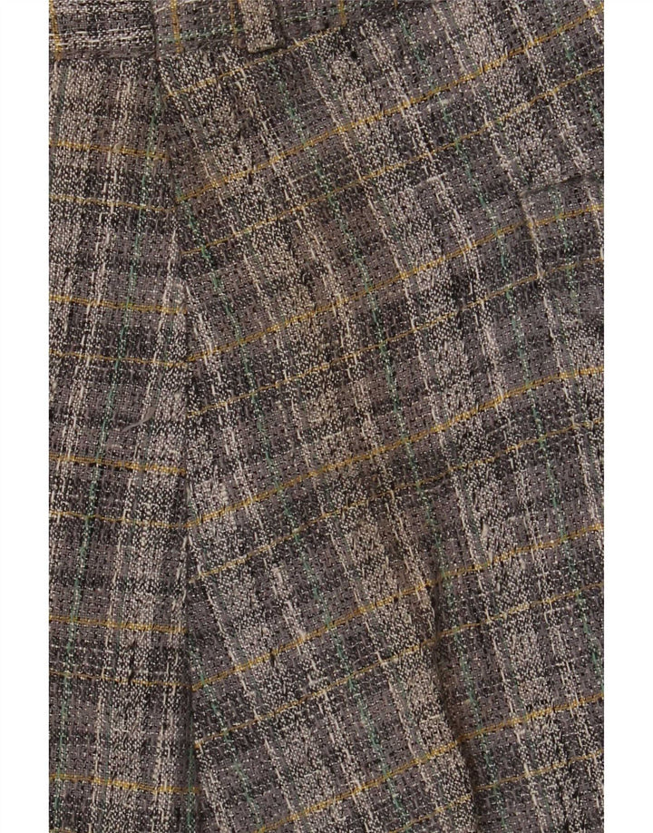 Pantaloni da completo da uomo Ritt IT 50 Large W34 L33 Poliestere a quadri grigi