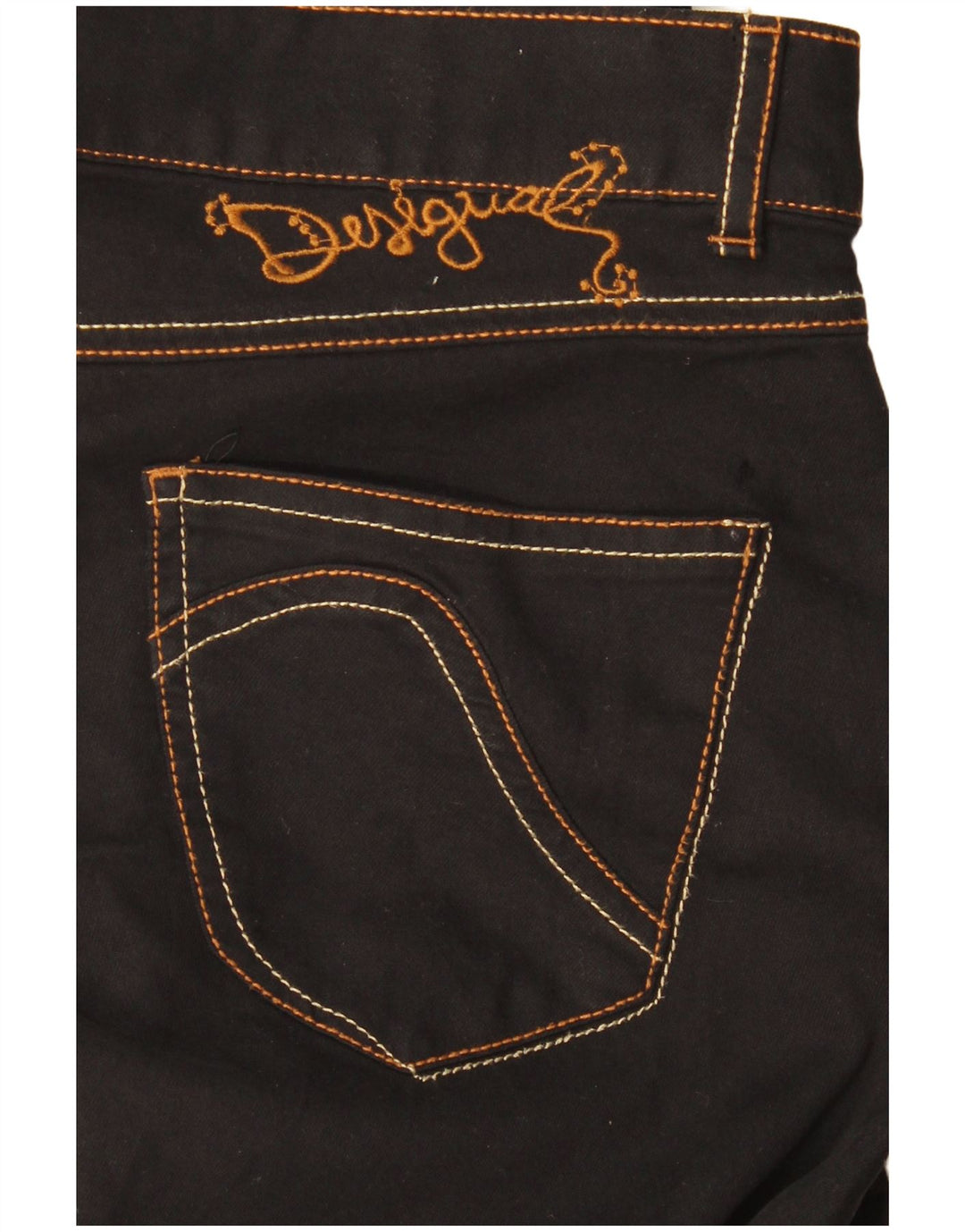 Pantaloni casual slim da donna Desigual W30 L30 neri