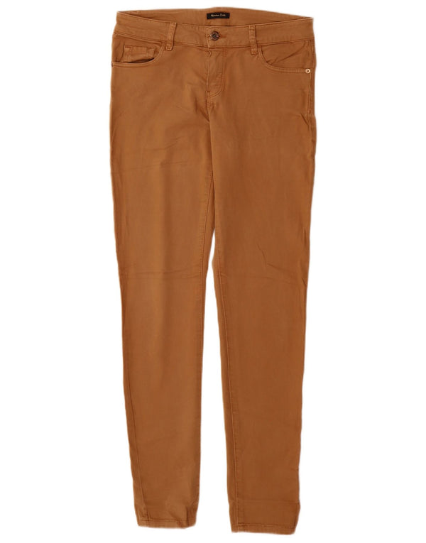 Pantaloni casual skinny da donna Massimo Dutti EU 38 Small W28 L31 Marrone