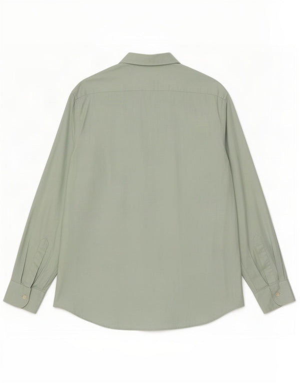 Pierre Cardin Mens Shirt Medium Green