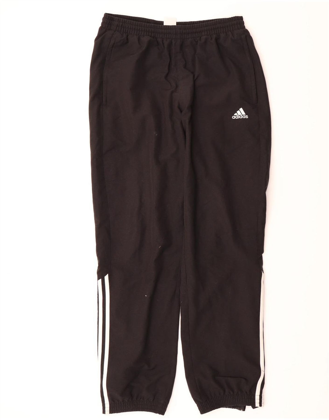 ADIDAS Mens Tracksuit Trousers Joggers Medium  Black Polyester