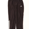 ADIDAS Mens Tracksuit Trousers Joggers Medium  Black Polyester