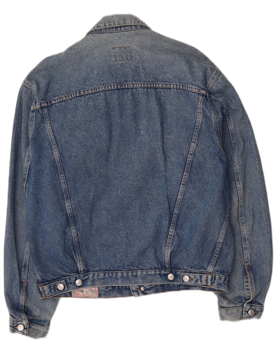 Giacca di jeans da uomo Rifle UK 40 grande cotone blu