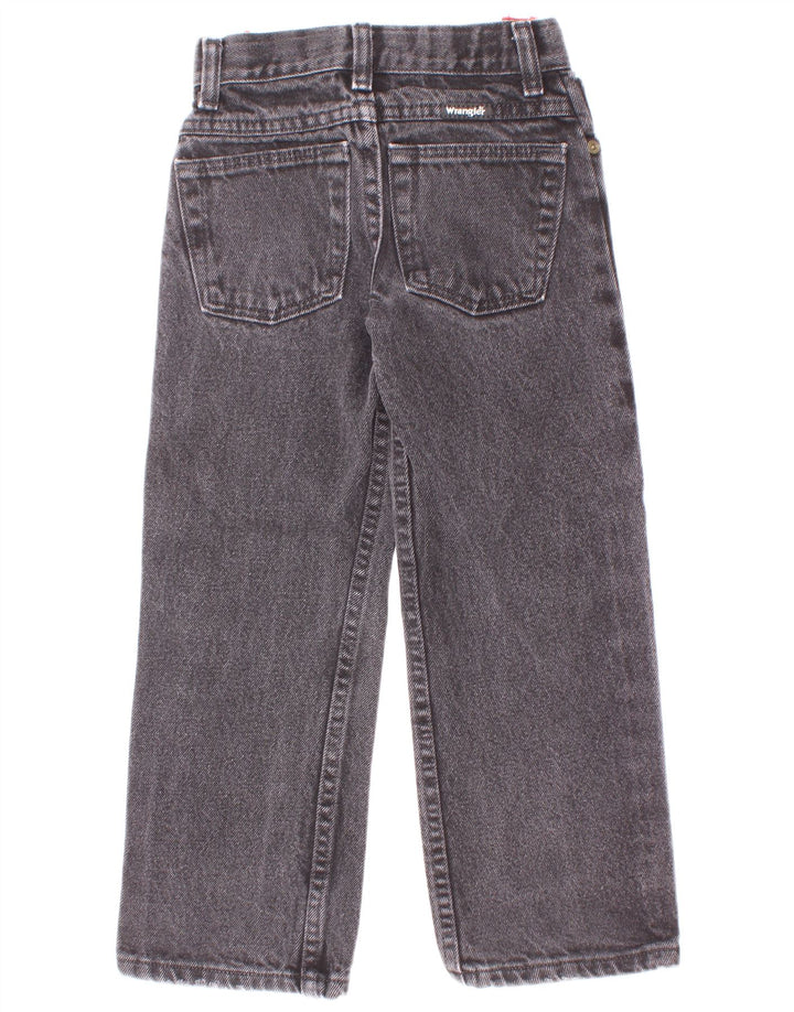 Jeans slim da ragazzo Wrangler 7-8 anni W22 L20 cotone grigio