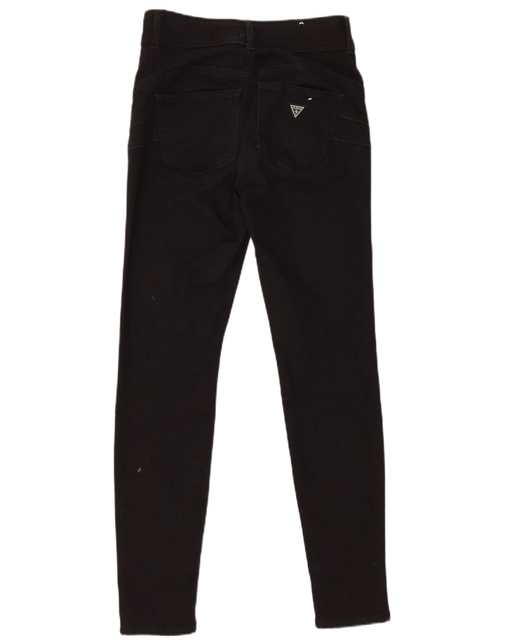 Jeans skinny da donna Guess W28 L29 cotone nero