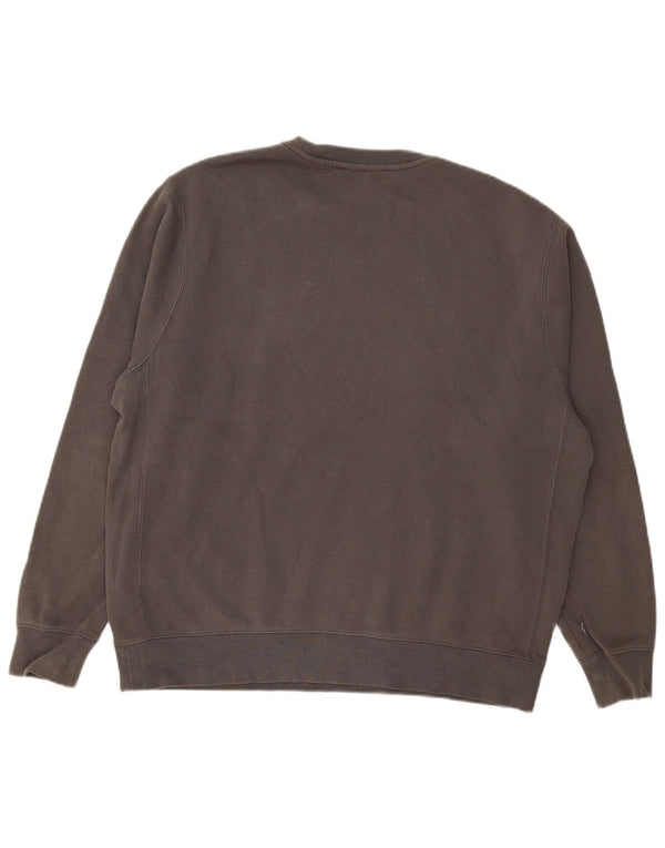 Felpa Nike Uomo Maglione XL Grigio Cotone