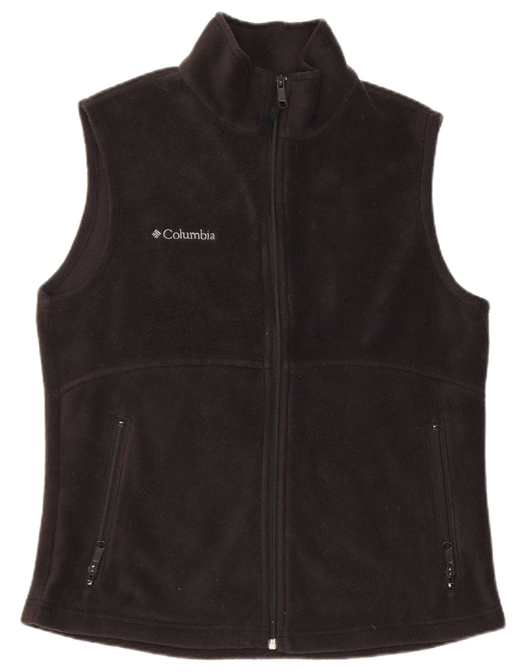 Gilet in pile da donna Columbia UK 12 medio nero poliestere