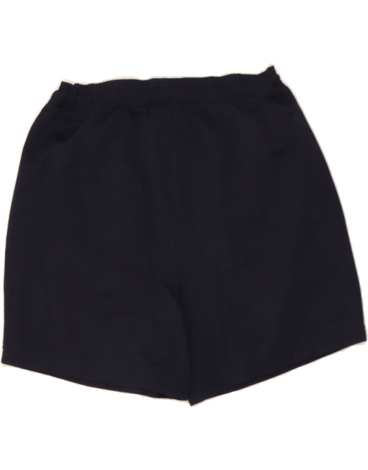 REEBOK Womens Sport Shorts UK 6 XS Navy Blue Polyester Vintage Reebok and Second-Hand Reebok from Messina Hembry 