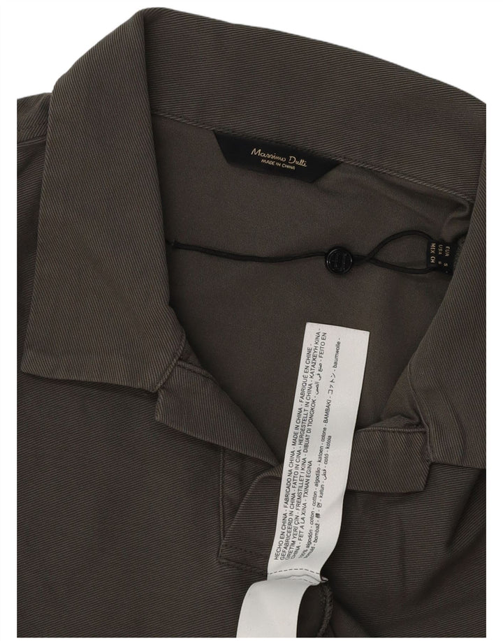 Polo Uomo MASSIMO DUTTI Piccola in Cotone Grigio