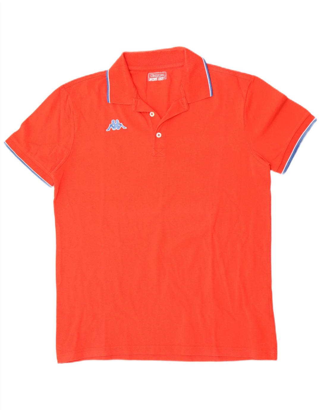 Polo Kappa Uomo XL Rosso Cotone