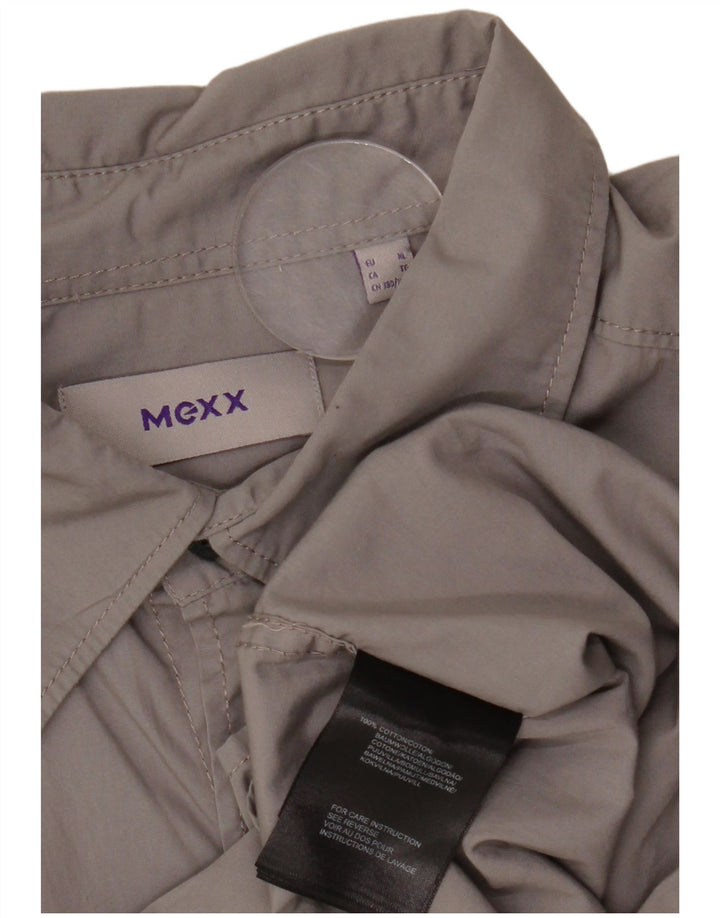 Camicia a maniche corte da uomo MEXX XL in cotone grigio