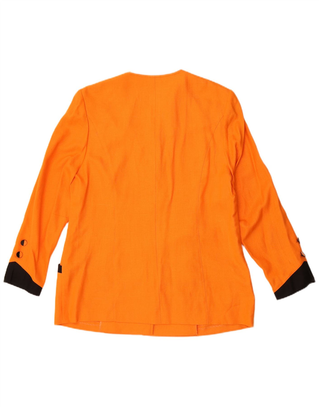 Giacca blazer a 5 bottoni da donna Fink Modell UK 18 XL Orange Colourblock
