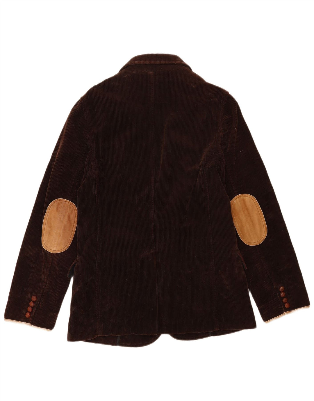 Giacca blazer a 3 bottoni da donna Ralph Lauren US 10 Large Brown Colourblock