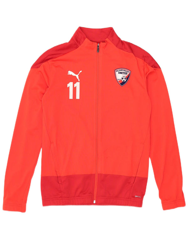 Giacca da tuta da uomo Puma Pajaro Valley United piccola rossa color block