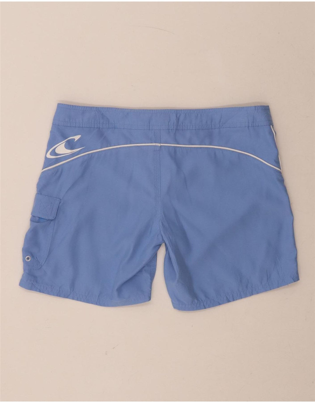 O'NEILL Mens Graphic Swimming Shorts Small  Blue Polyester Vintage O'Neill and Second-Hand O'Neill from Messina Hembry 