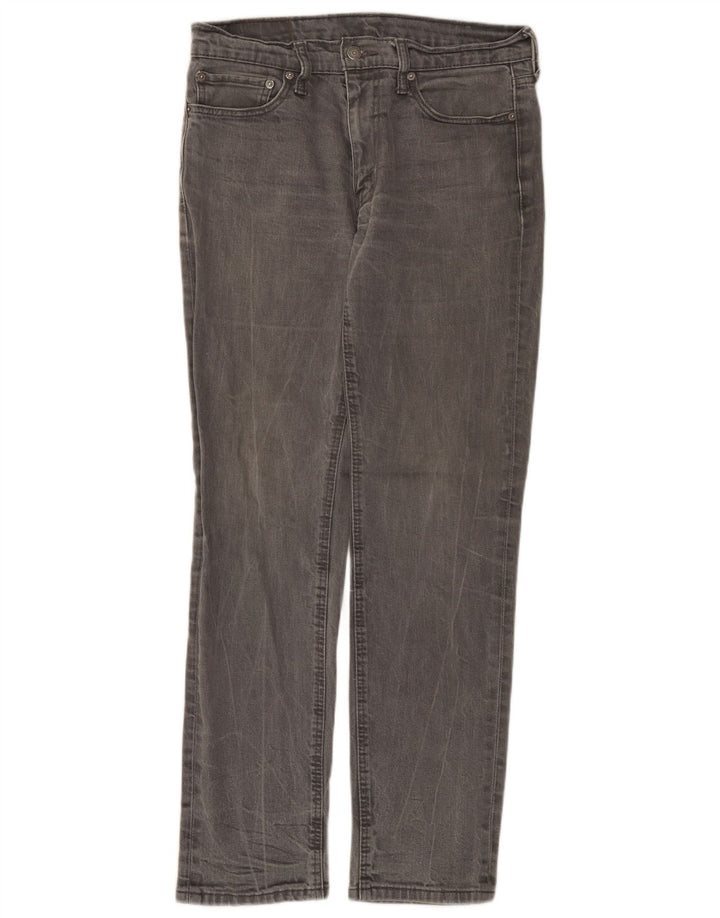 Levi's Uomo 541 Jeans affusolati W33 L31 Cotone grigio