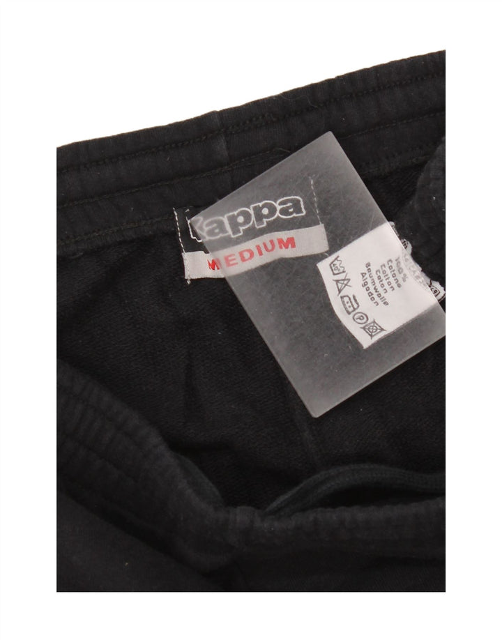 Pantaloni Tuta Uomo Kappa Medio Nero Cotone