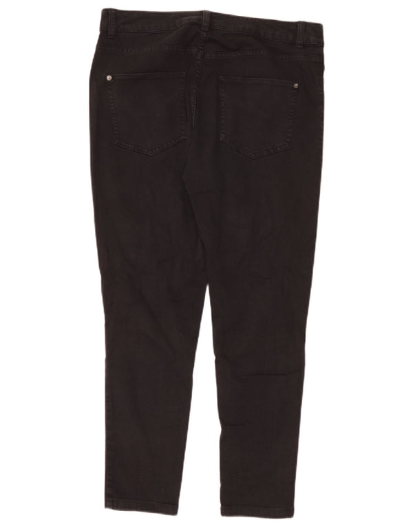 Jeans super skinny da donna Marks & Spencer UK 14 Large W32 L26 Cotone nero