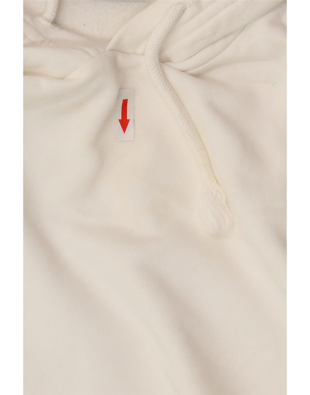 Maglione con cappuccio dalla vestibilità comoda C&A da uomo, piccolo, in cotone bianco