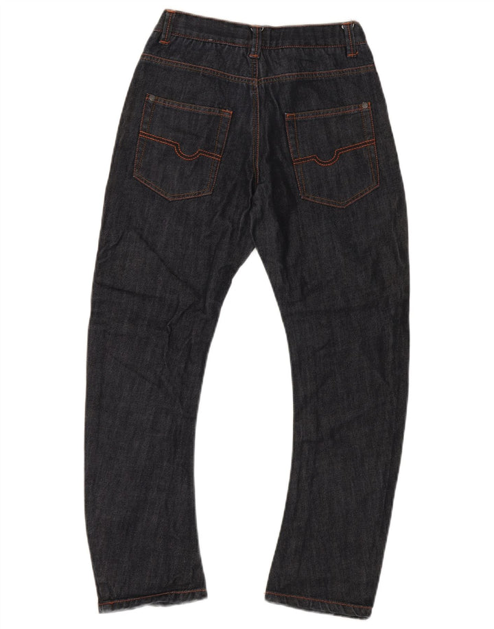 Jeans dritti a banana per ragazzi TED BAKER 10-11 anni W26 L24 cotone blu navy