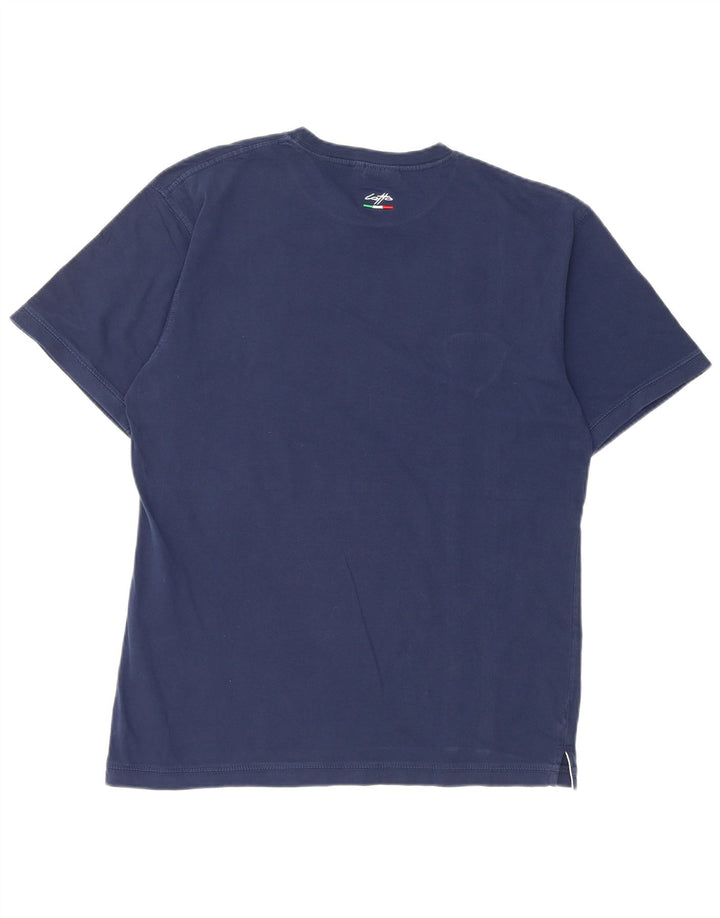 T-shirt da uomo Lotto Top XL Blu navy