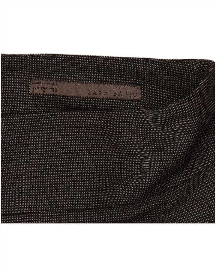 Gonna a tubino da donna Zara piccola W26 poliestere maculato grigio