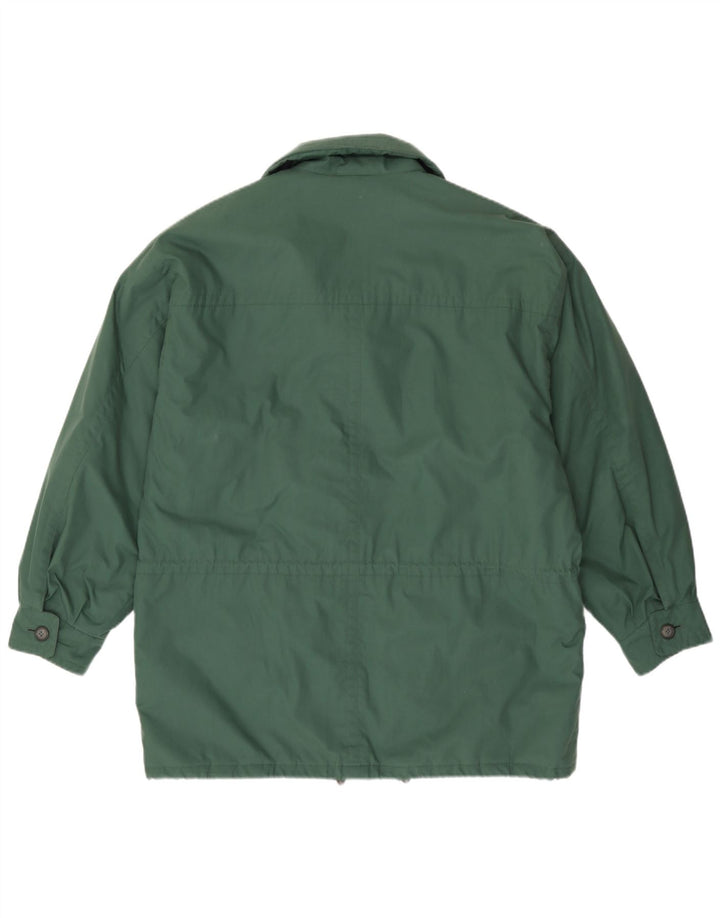 Cappotto imbottito da uomo vestibilità ampia Angelo Litrico IT 58 Cotone verde medio