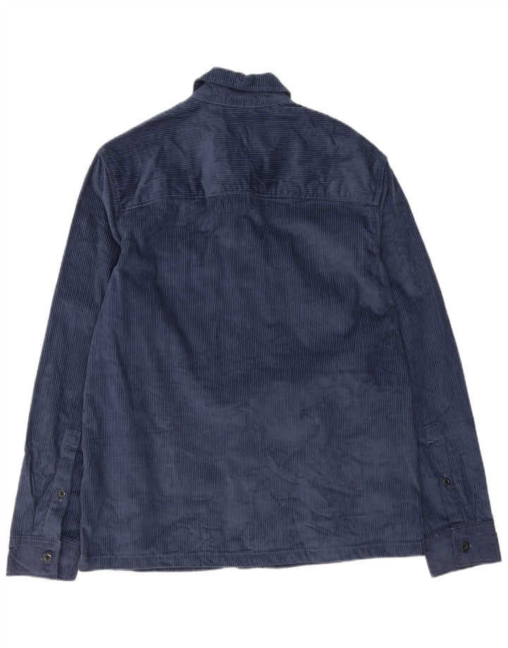 Camicia da uomo in velluto a coste Dickies, cotone medio blu navy