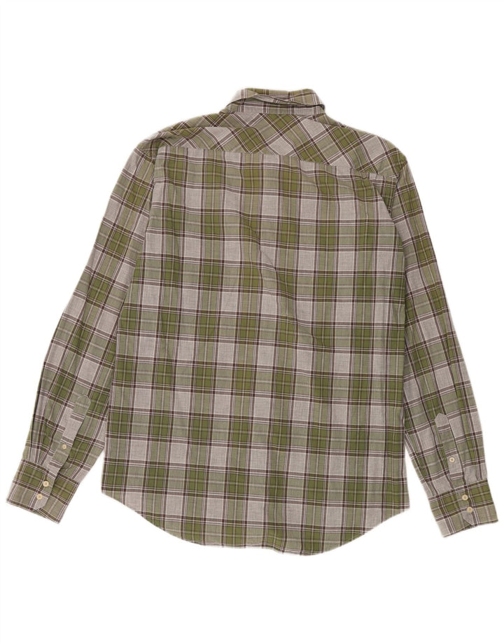 Camicia da uomo Best Company 2XL Cotone a quadri verdi