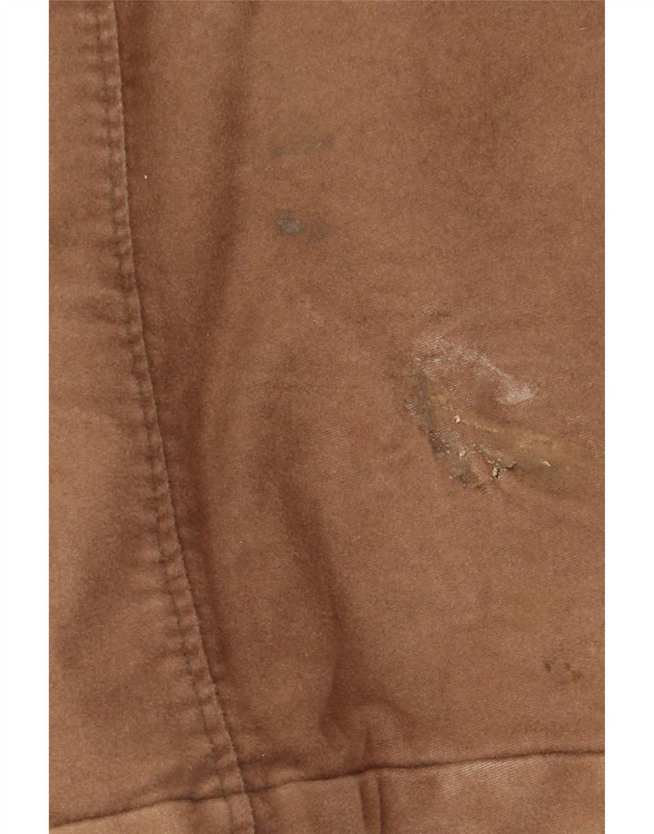 Montgomery oversize con cappuccio da donna Fat Face UK 16 grande cotone marrone
