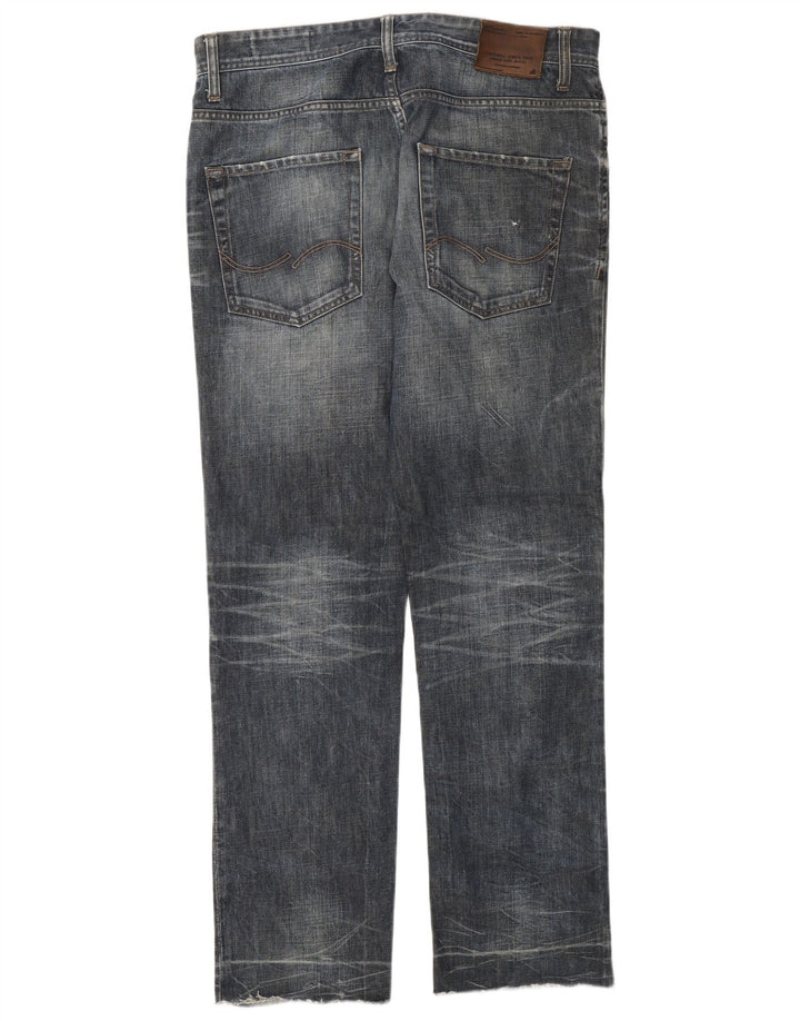 Jeans dritti da uomo Jack & Jones W34 L31 Blu Navy