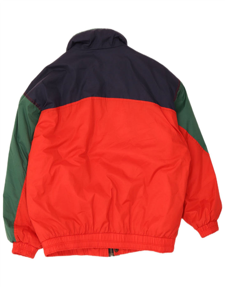 Giacca da sci da uomo Hibernia UK 42 Large Red Colourblock in poliammide