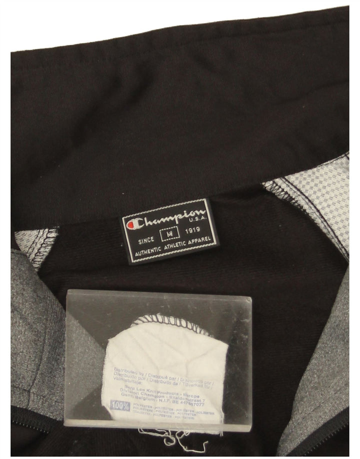 Giacca da tuta grafica da uomo Champion, color block medio nero