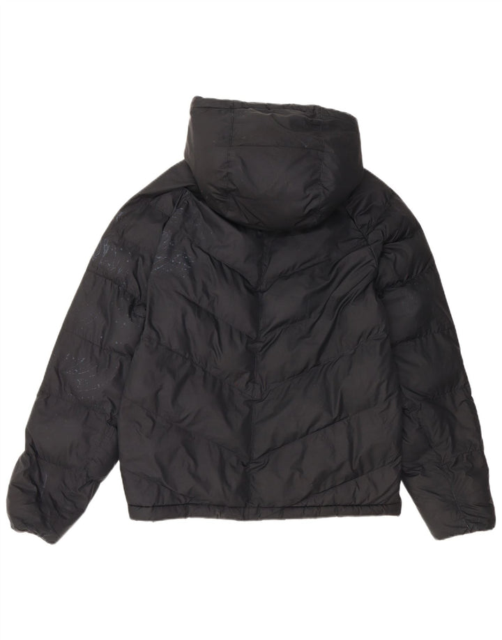 Giacca imbottita con cappuccio Nike da bambino 13-14 anni XL poliestere nero