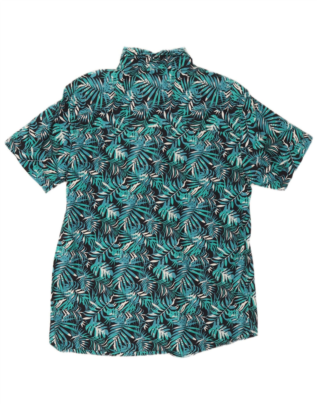 Camicia a maniche corte da uomo Mountain Warehouse Turchese medio floreale hawaiano