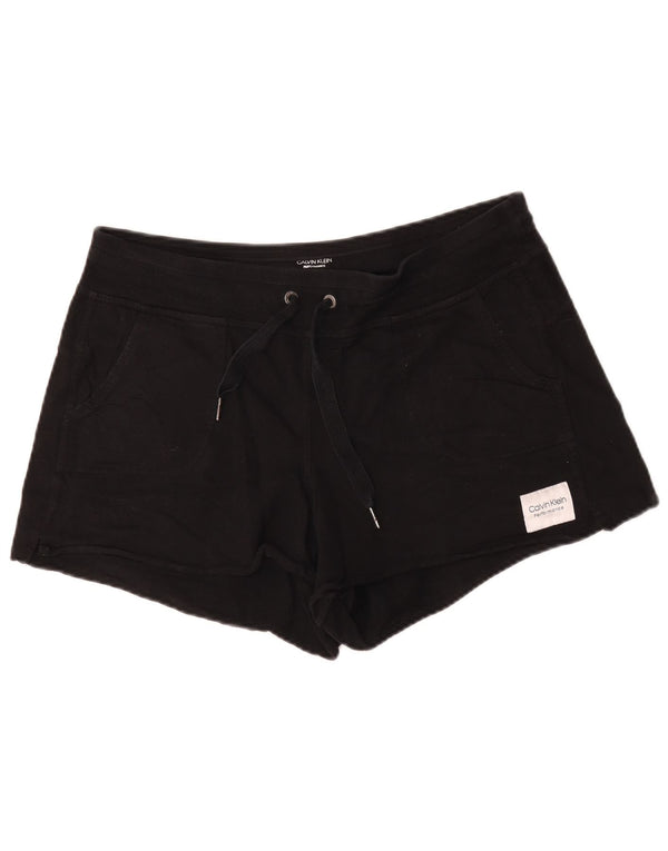Pantaloncini sportivi da donna Calvin Klein UK 18 XL cotone nero