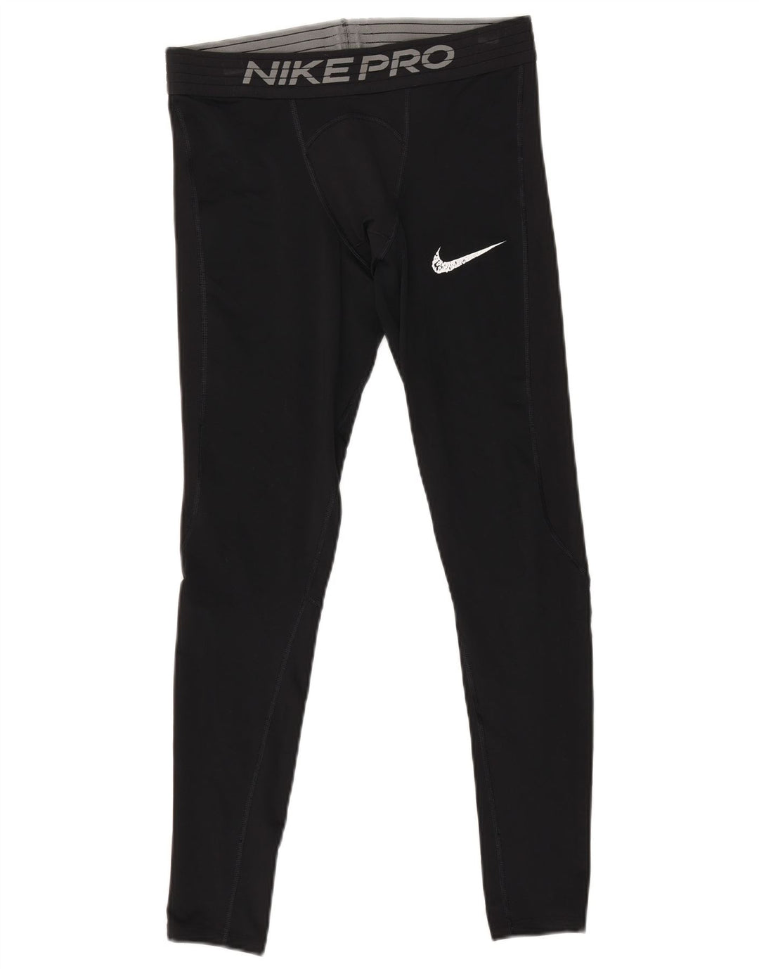 Leggings grafici Nike da uomo con vestibilità attillata, poliestere nero medio