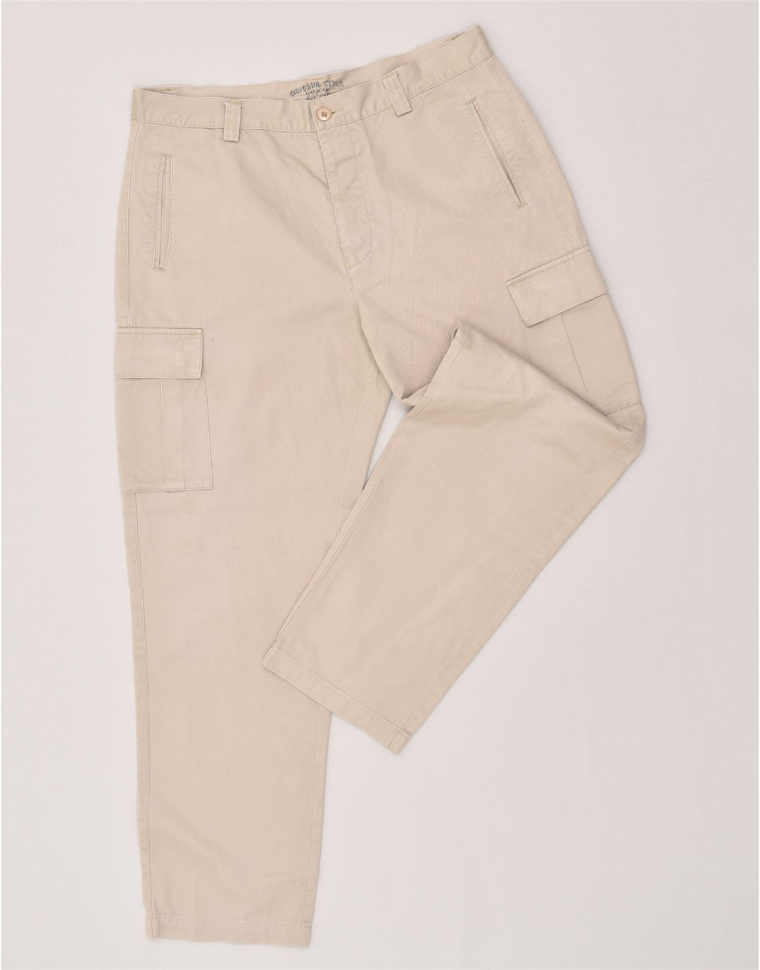 RIFLE Mens Vintage Cargo Trousers W38 L31 Grey Cotton Vintage Rifle and Second-Hand Rifle from Messina Hembry 
