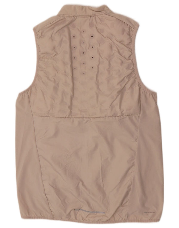 Giacca da corsa da donna Nike, tuta da corsa, UK 14, grande, beige, sportiva