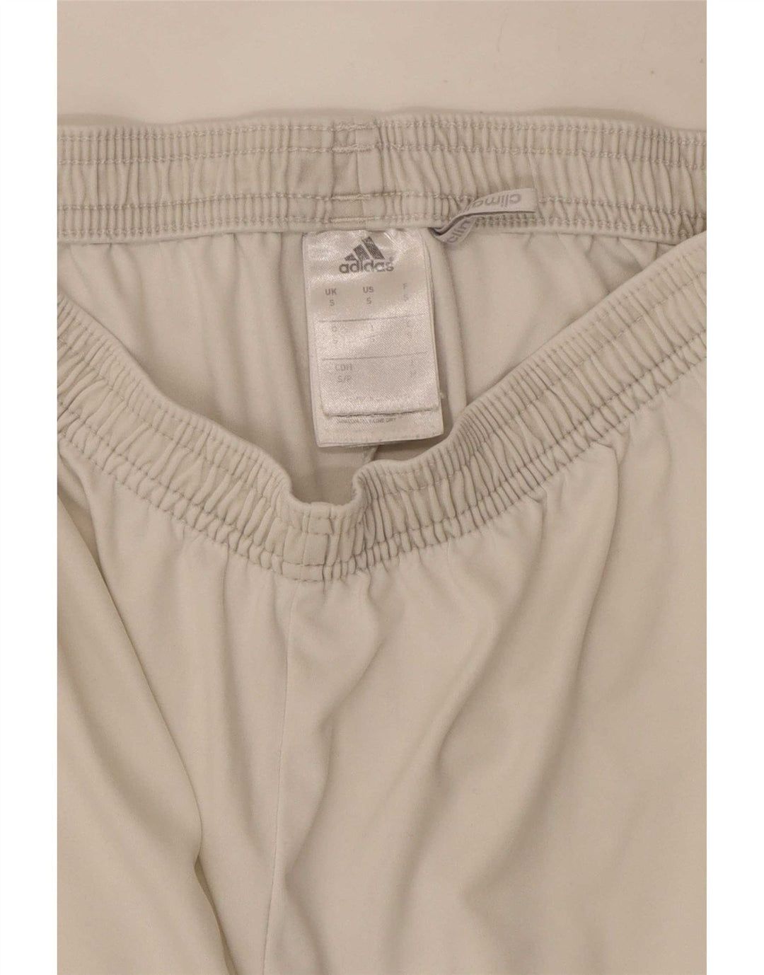 Pantaloncini sportivi Adidas Climalite da uomo piccoli in polietilene bianco