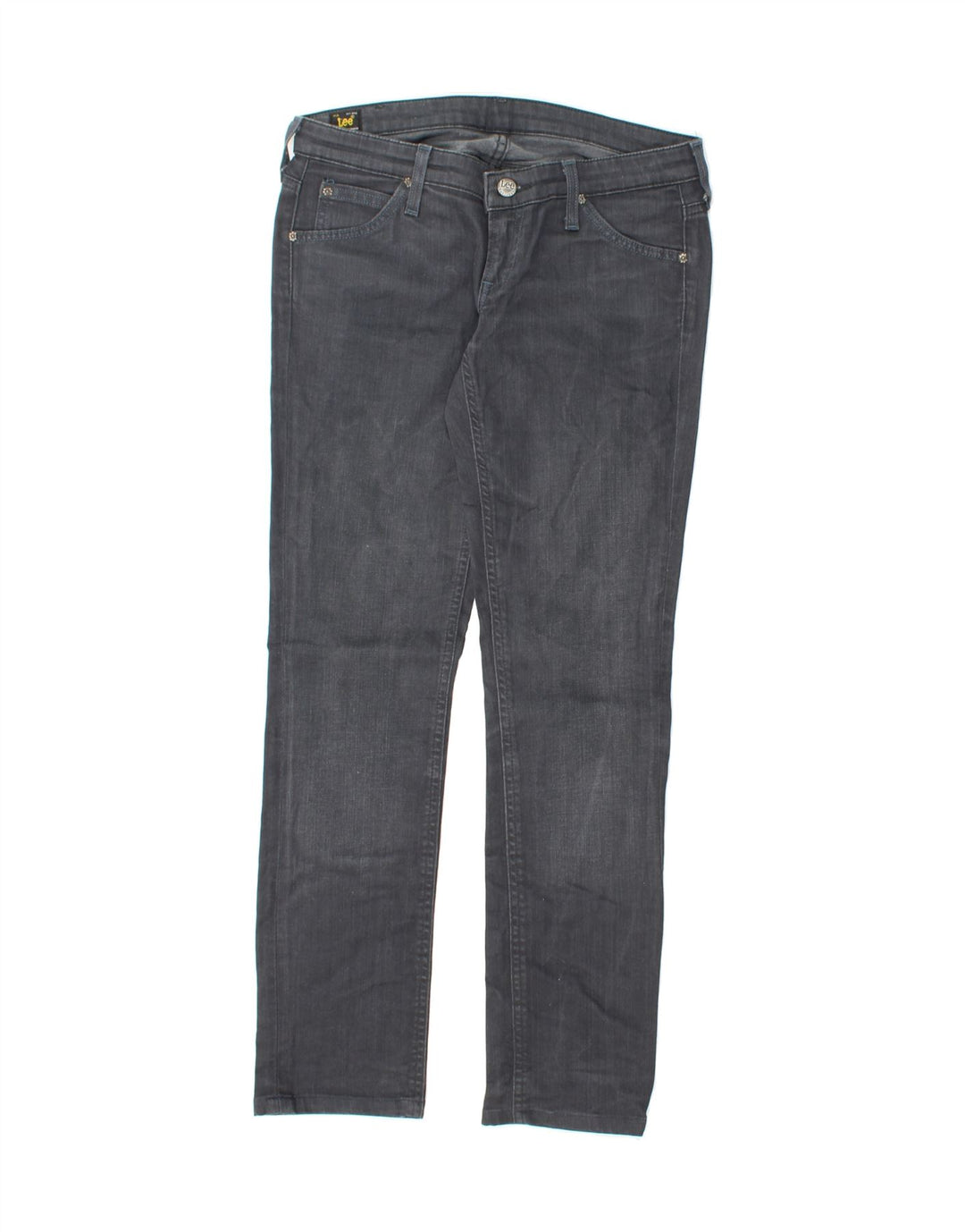 LEE Womens Lynn Narrow Slim Jeans W28 L33  Grey Cotton Vintage Lee and Second-Hand Lee from Messina Hembry 
